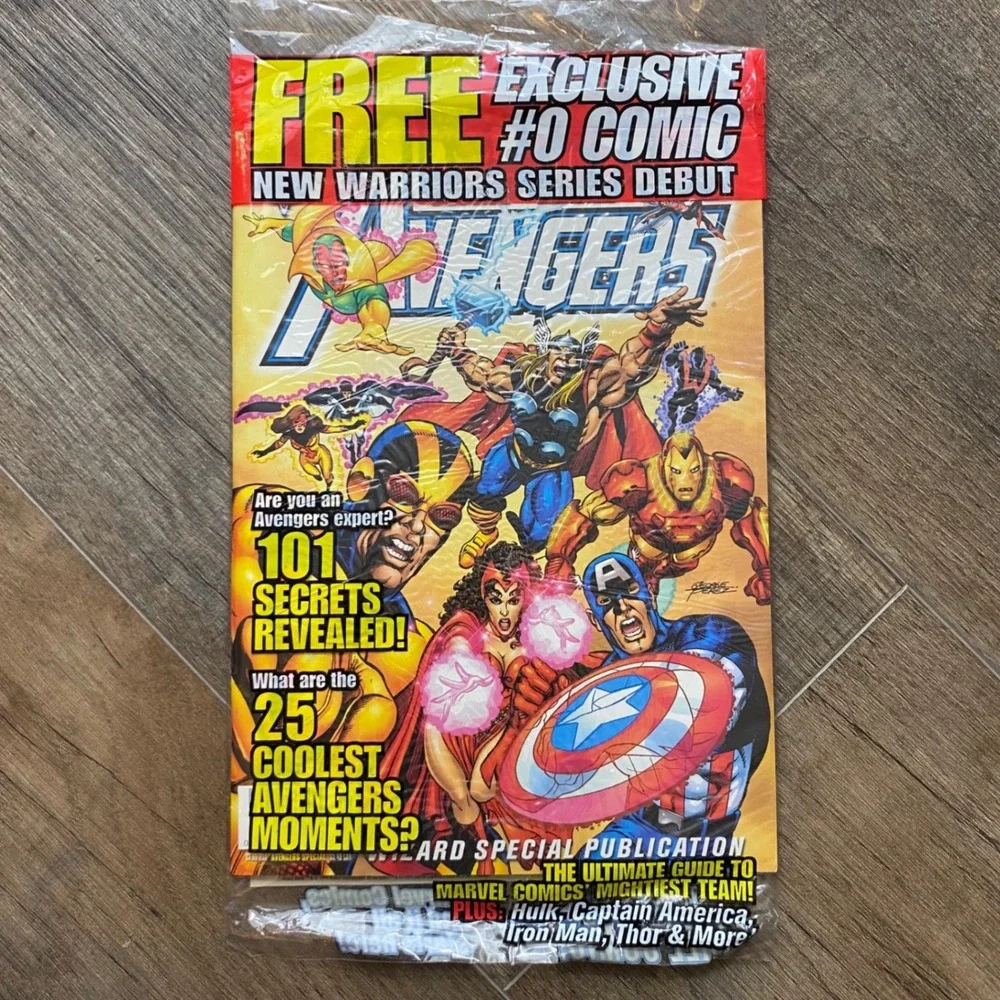 Wizard Avengers Special Publication Magazine New Warriors 0 Comic Sealed Marvel
